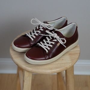 ECCO Women's Soft 7 Sneaker - leather - size 38 - "Andorra" colour - EUC